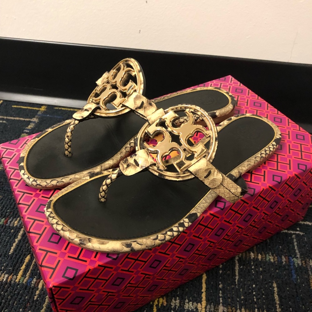 Tory Burch Sandals Metal Miller